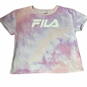 Girls Fila Crop Shirt